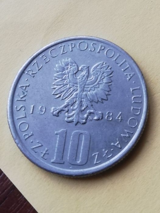 Moneta 10zl  z Bolesławem Prusem