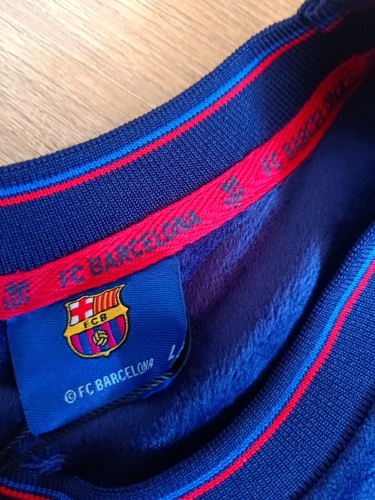 Fc barcelona komplet damski Welur