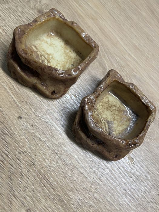 Terrario+ comedouros + grutas