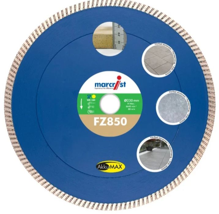 Tarcza diamentowa Marcrist FZ850 230 mm (otwór 22 mm)