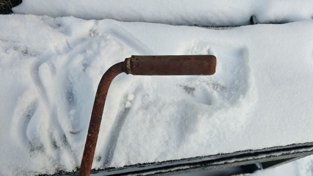 Ручка для бура бур ледобур для рыбалки зимней времён ссср