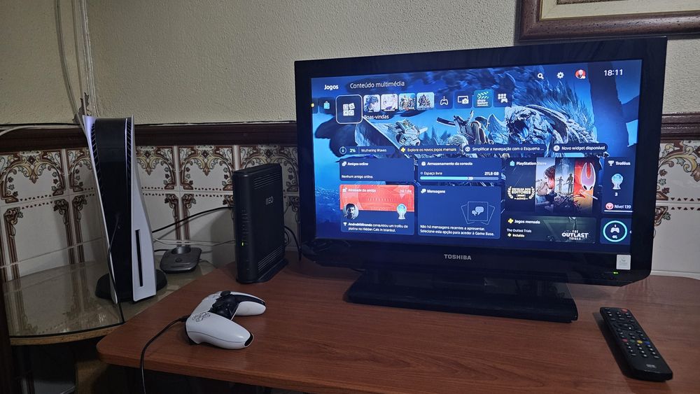 Consola Ps5 1tb como nova