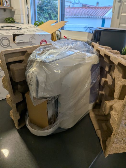 Máquina Café Delta Qool Automática Branca NOVA