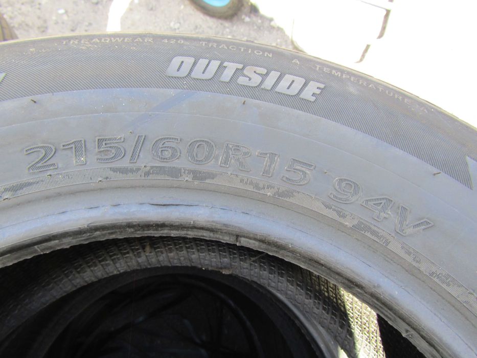 215/60R15 Kumho EcoWing ES01 2szt Nieużywane 94V 2021R