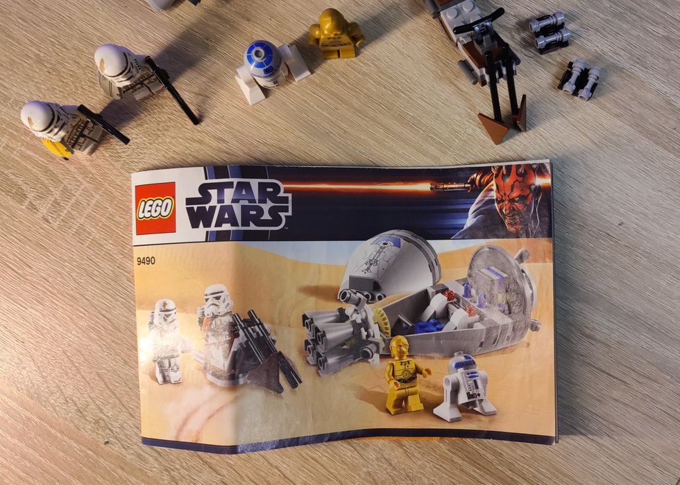 LEGO Star Wars 9490 - Droid Escape Łódź Polesie • OLX.pl