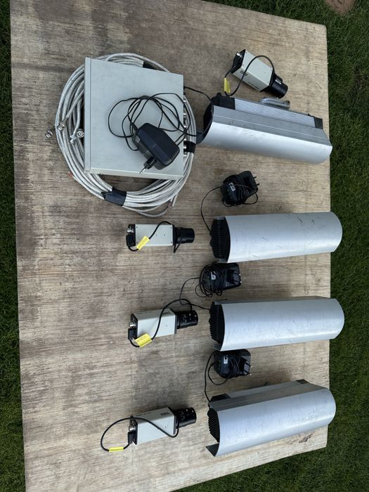 zestaw do monitoringu 3 kamery sprawne