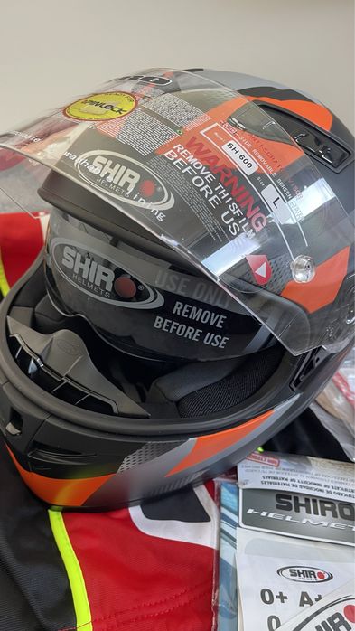 Capacete mota Shiro