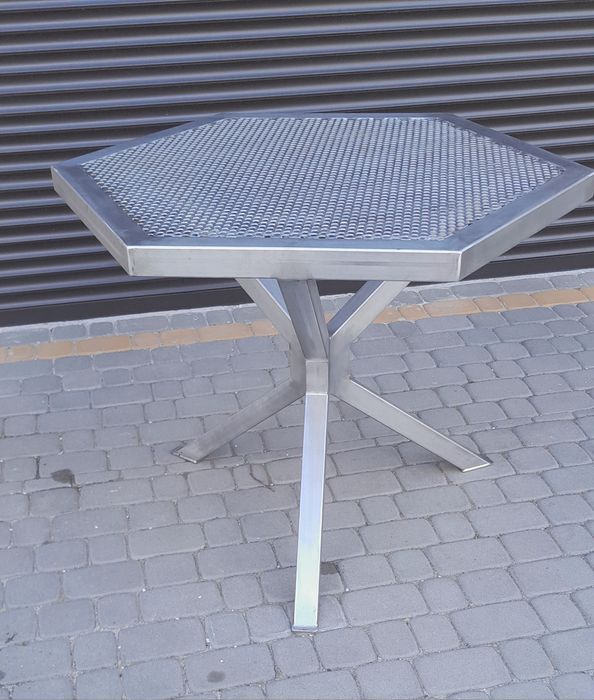 Stół stolik nierdzewny ogrodowy basen taras