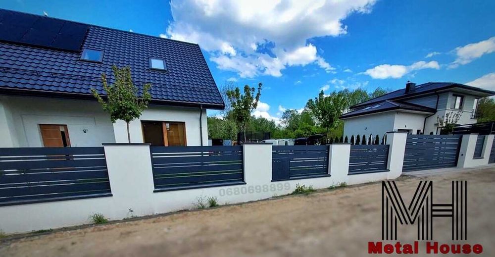 Паркан ранчо жалюзі горизонт огорожа ламелі  доставка Суми