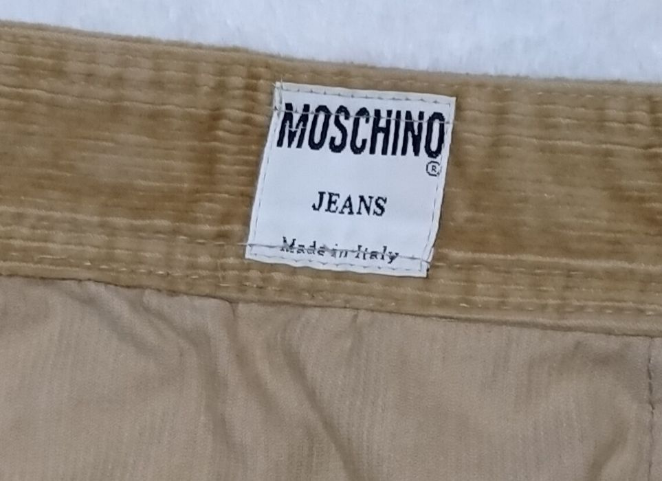 Moschino Jeans спідниця вельветова оригінал Італія S/M бежева