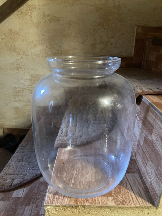 Duży słoik do np lasu w szkle