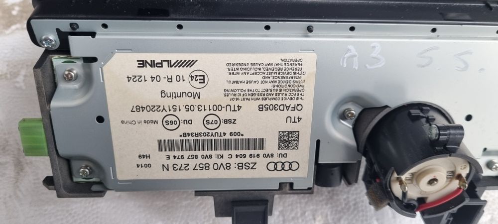 Radio Nawigacja MMI Audi A3 8v