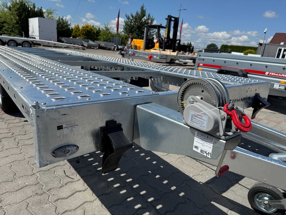 Laweta trzyosiowa 553x211 TEMARED CAR DECK 5521 S DMC:3.5T NOWY MODEL!