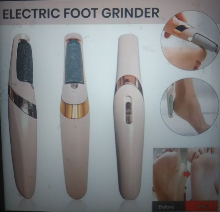 Аппарат для педикюра с 2 насадками, перезарядкаUSB