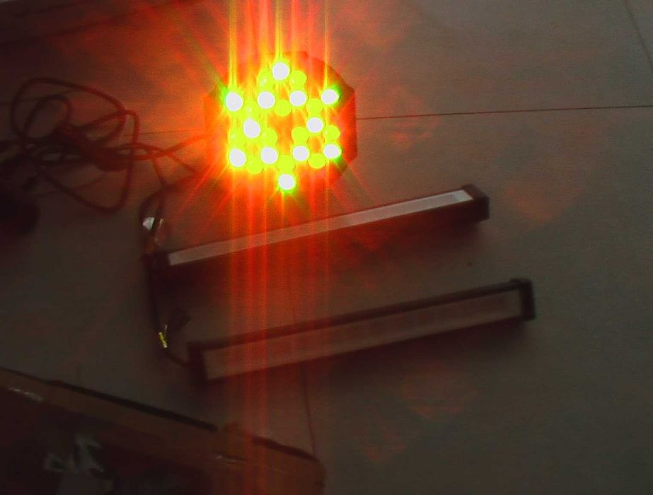 Światła efekty dyskotekowe DISCO głowa led sterownik dmx512