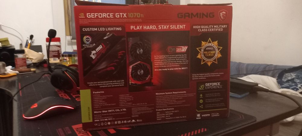 Msi GeForce GTX 1070 Ti GAMING 8G
