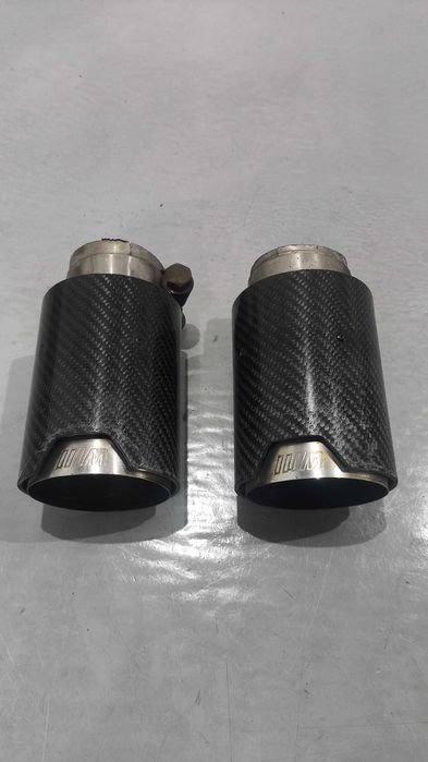 Ponteiras Escape Originais BMW M POWER com acabamento em Carbono