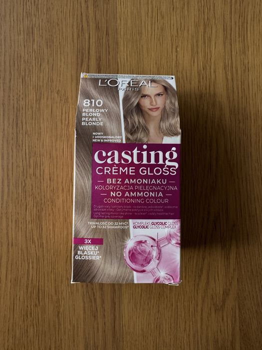L'Oreal Paris Casting Creme Gloss farba do włosów 810 Perłowy Blond