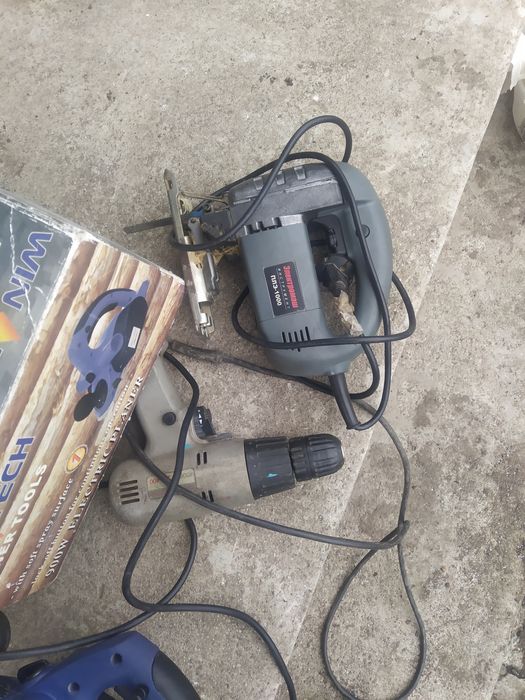 Шуруповерт лобзик рубанок