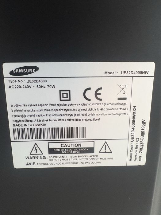 Telewizor samsung 32-calowy