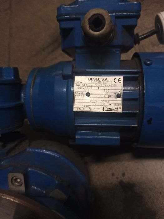 Silnik że ślimakiem do pieca hef 25 kw