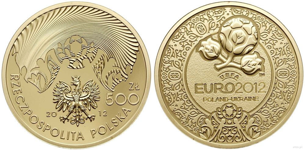 500 zł Euro - Skarby Stanisława Augusta lub Zamiana