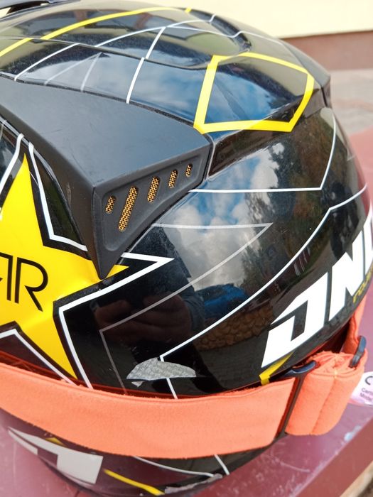 Kask Rockstar+Gogle roz 58-62 L