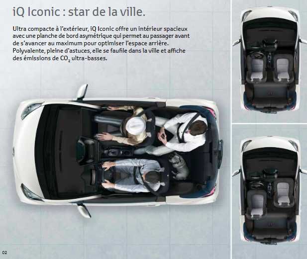 TOYOTA IQ  2011    vvTi     4 Lugares  _____ Navegação +  Carplay + Android Auto_____________________estupidamente económico _____  107.000km