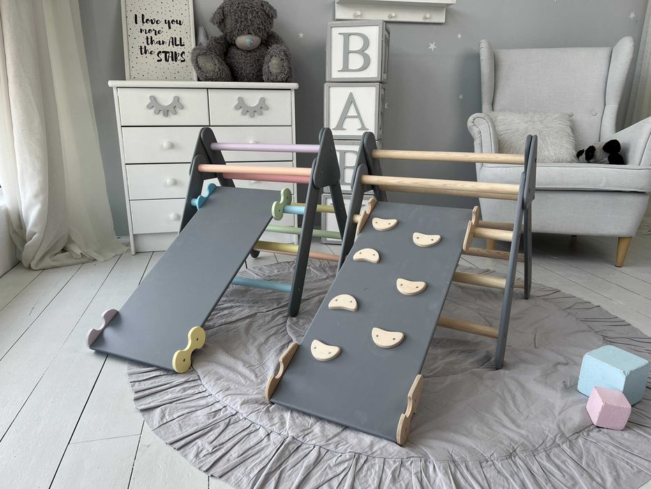 сірий піклер - арка монтесорі краща ціна ручна робота, виробник