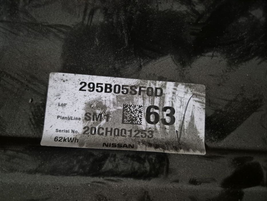 Nissan Leaf Ze1 батарея 62 кВт акумулятор SoH 87.5% Сох 2020 рік Ліф