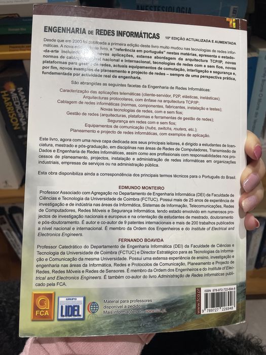 Engenharia de redes informáticas; Edmundo Monteiro
