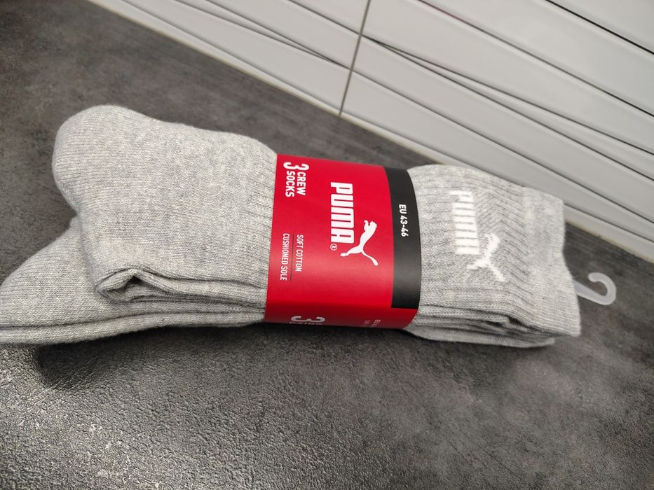 Puma Skarpety wysokie 3 pack 43-46