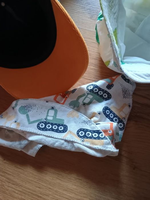 Komplet czapek letnich dla chłopca 48-52
