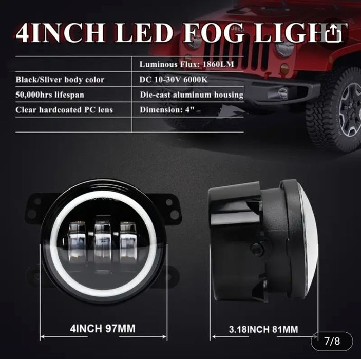 Led протитуманні фари