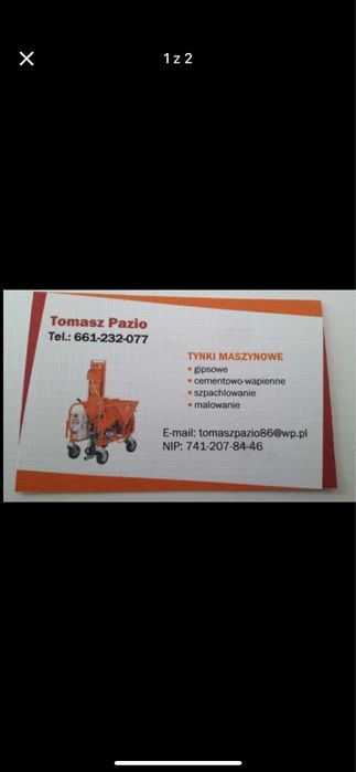 TYNKI Maszynowe Szpachlownie Natryskowe