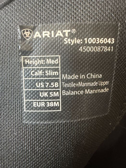 Ariat syntetyczne oficerki