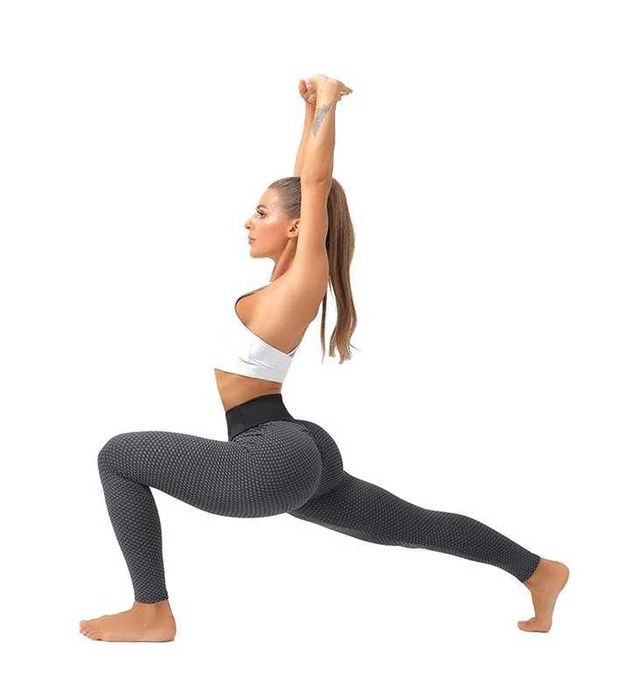 Leggings Desportivas Push-Up, de Cintura Subida - Goeik