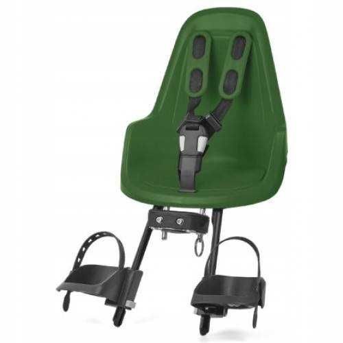 Fotelik rowerowy przedni POZNAŃ Bobike ONE mini na kierownicę olive
