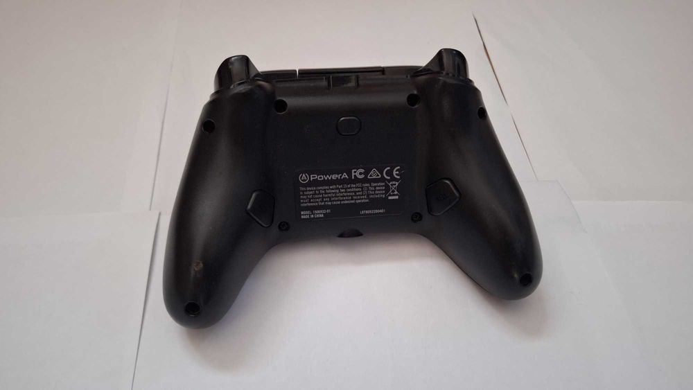 Kontroler Pad przewodowy Powera Szary Grafitowy xbox one series PC