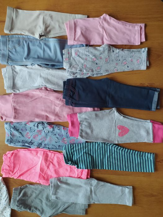 Ubranka dla dziewczynki r. 74