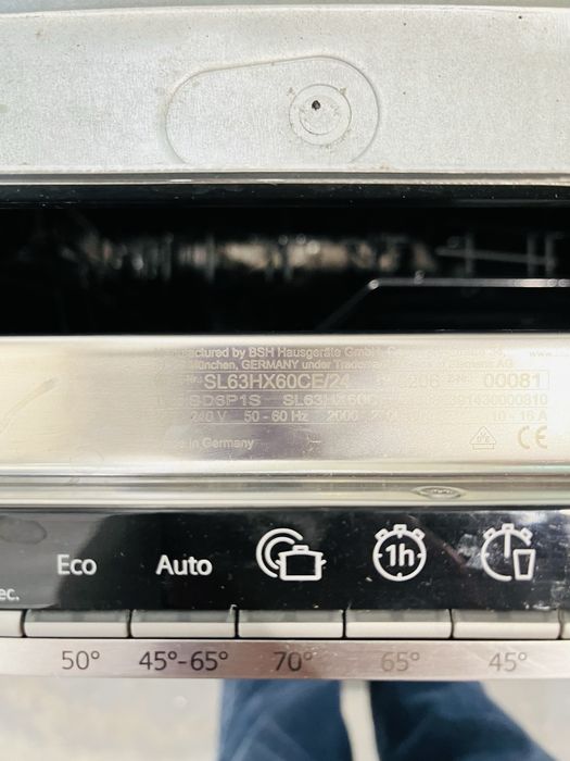 Посудомийна машина Siemens SL63HX60CE