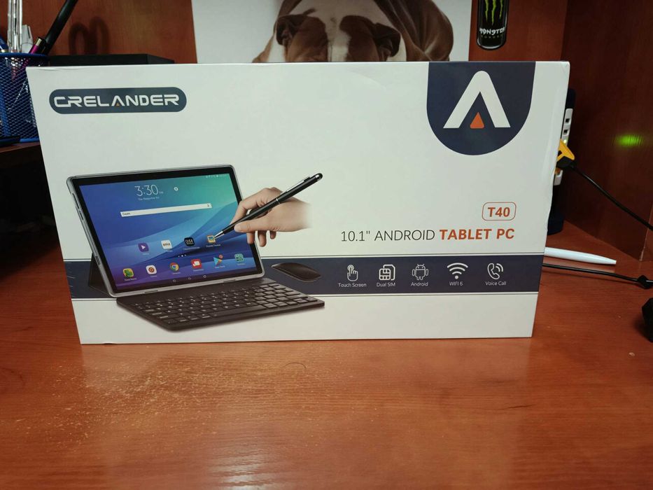 Tablet 10.1, Android 15 12 GB+512 GB+1 TB, Klawiatura + Mysz + Rysik