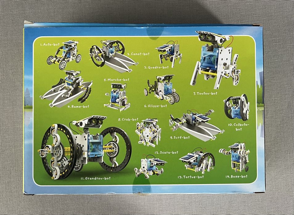 Kit de Robot Solar Educativo 14 em 1
