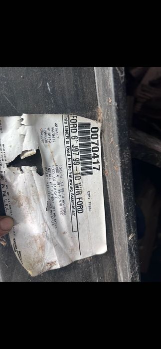 Plástico de caixa traseira Ford ranger 2.5