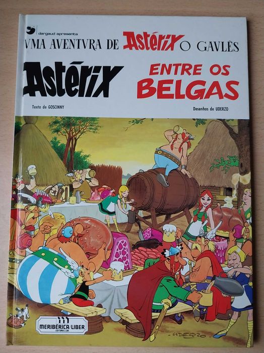 Asterix - Obelix - Livros BD – ASTERIX Entre Os Belgas (1979)