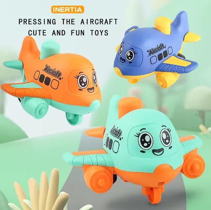 Самолетики нажми и отпусти press and go самолеты 4 вида aircraft