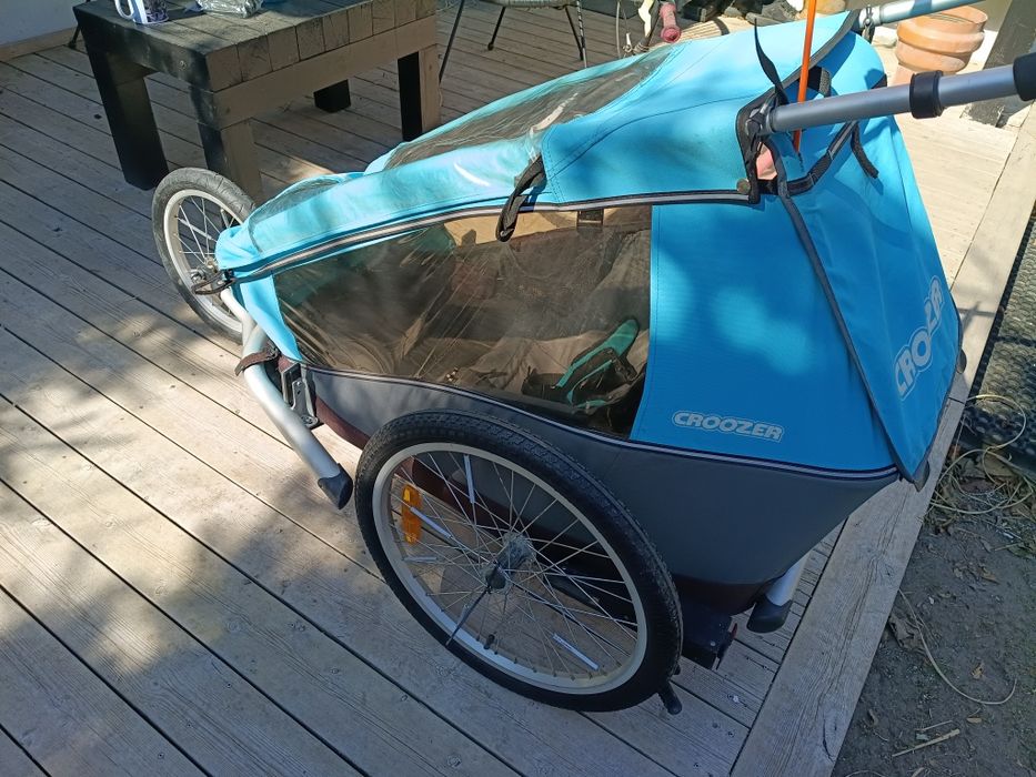 Przyczepka rowerowa croozer kid 1. Gratis rowerek