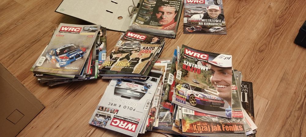 WRC i OES magazyny rajdowe (czasopisma)
