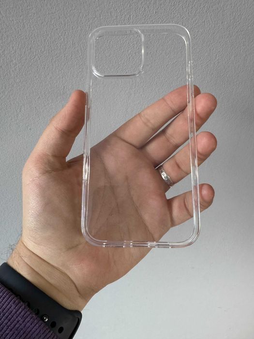 Чохол прозорий на Айфон 14 Plus 15 16 Pro Max iPhone Прозрачный чехол