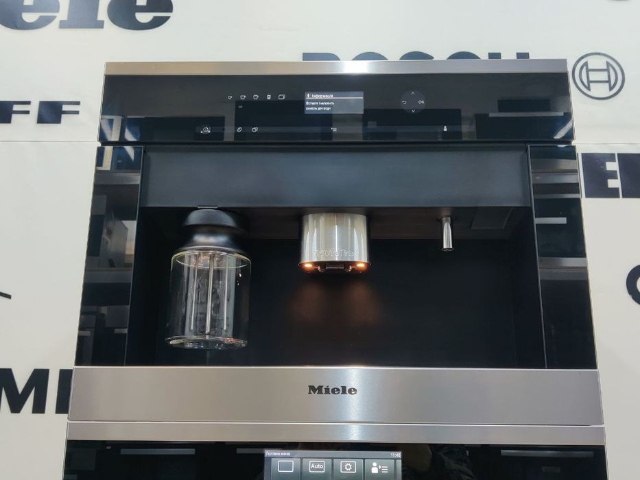 Топовий дуже гарний комплект Miele 3в1! Духовка-6800 та кофемашина6401
